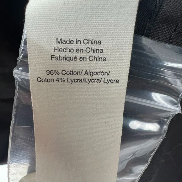 ED by Ellen Degeneres Jacket Blazer 12 Black Notch Lapel Two Button Patch Elbow - Picture 8 of 9